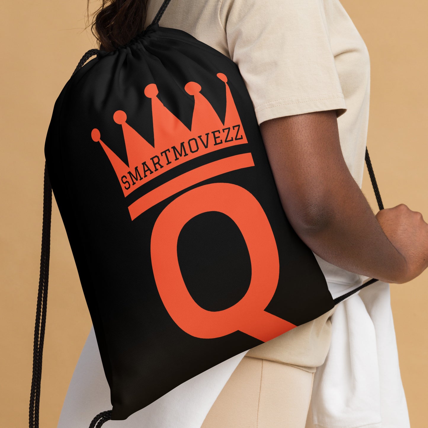 Queen B Drawstring Bag