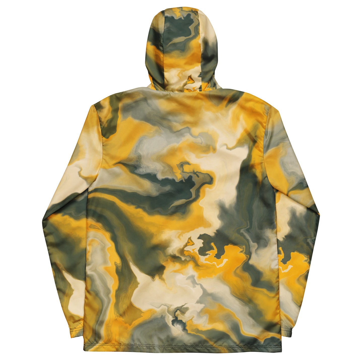 Yellow Wave Windbreaker