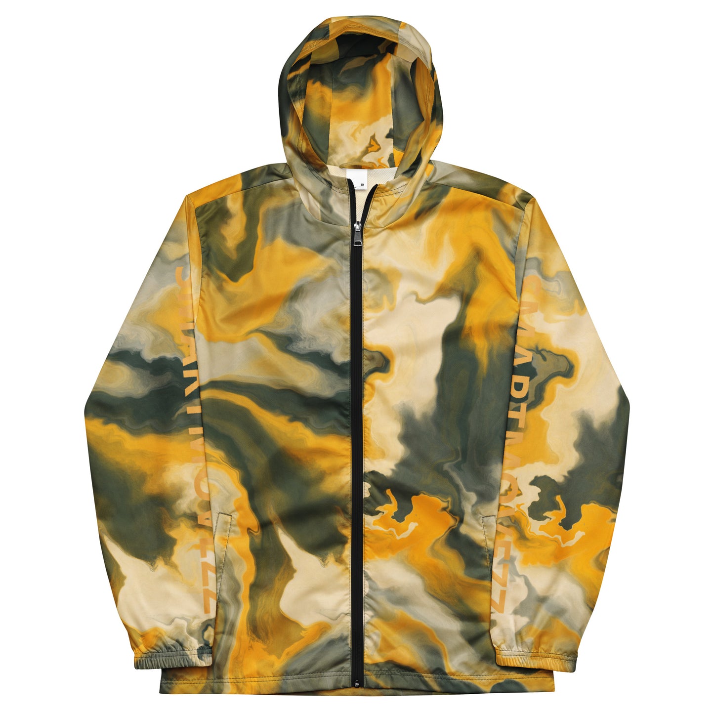 Yellow Wave Windbreaker