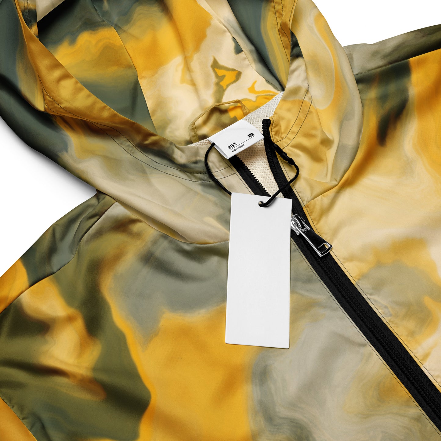 Yellow Wave Windbreaker