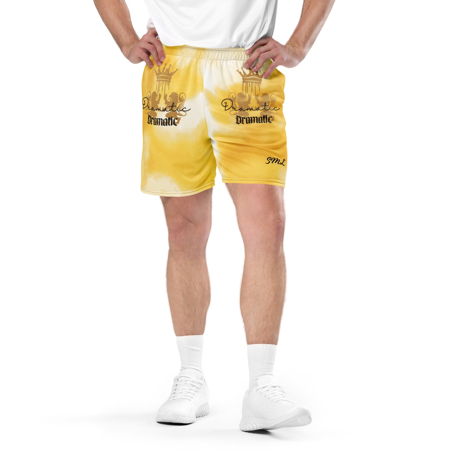 Dramatic Mesh Shorts (Yellow)