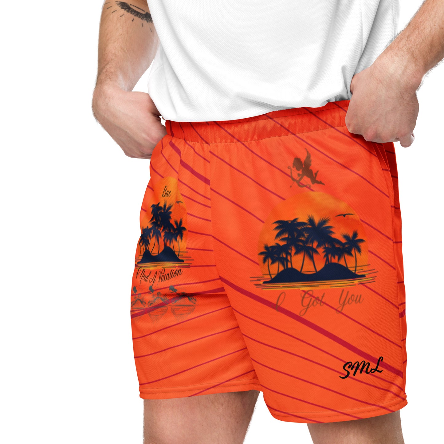 I Need A Vacation Mesh Shorts