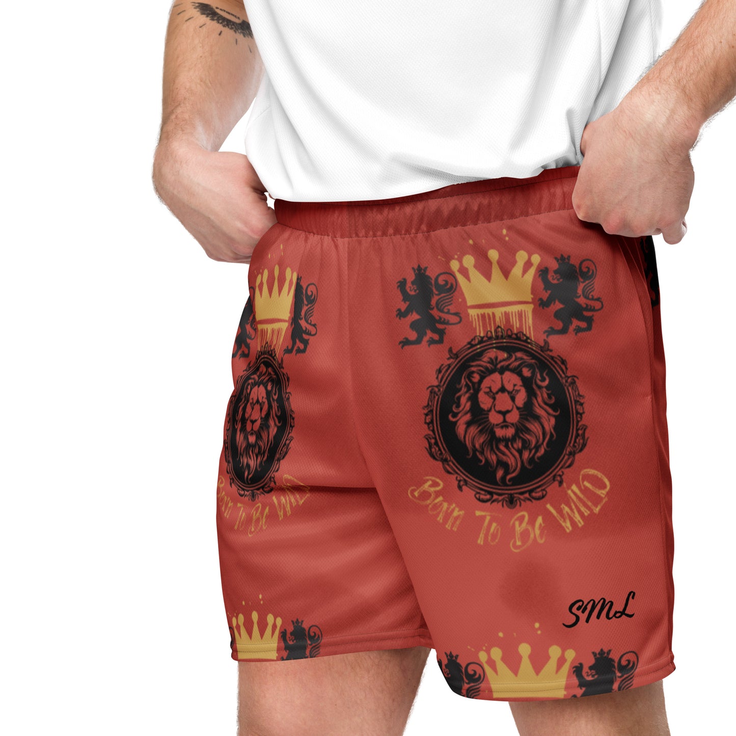 Born To Be Wild Mesh Shorts