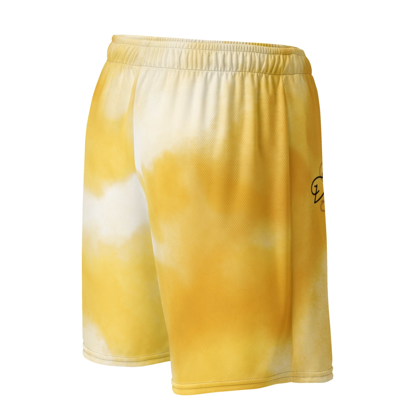 Dramatic Mesh Shorts (Yellow)