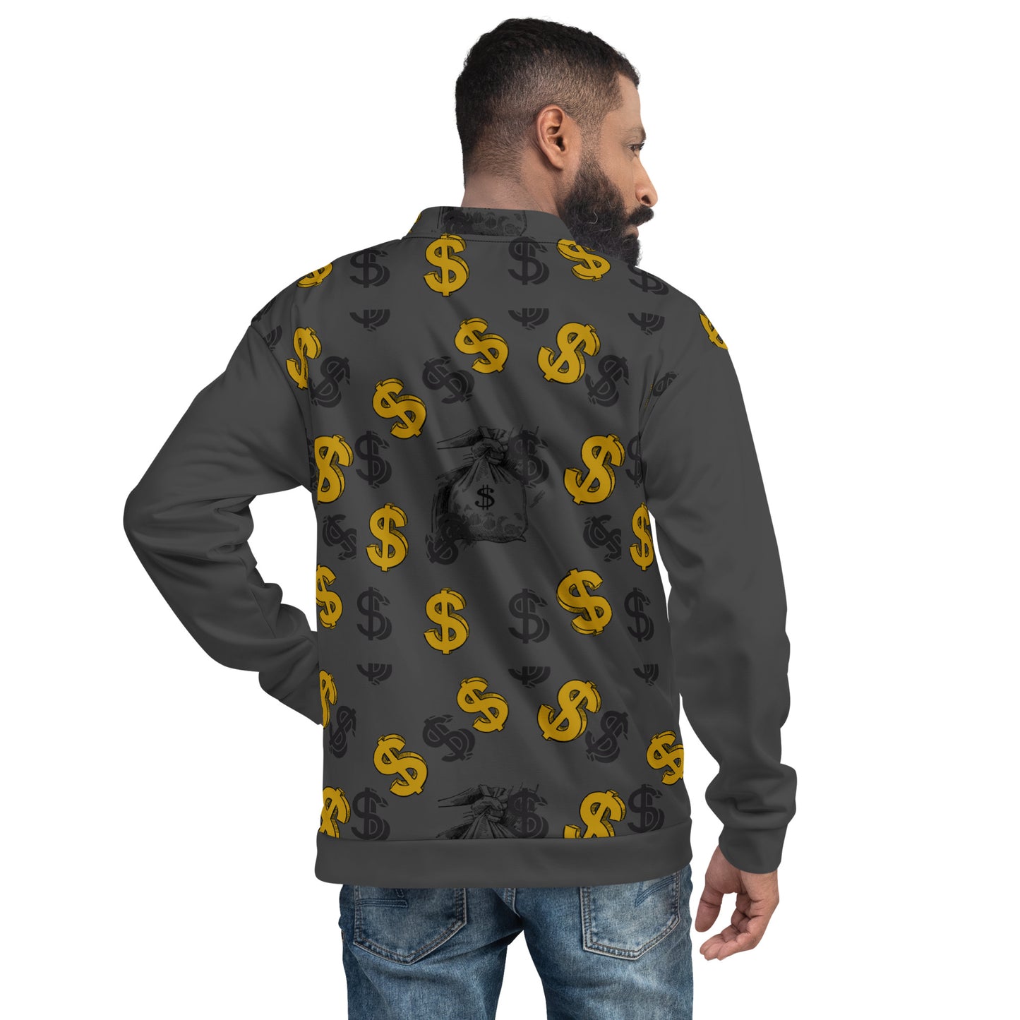 Money Bags Bomber Jacket