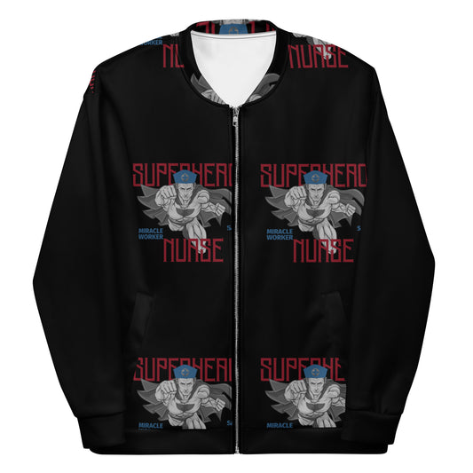 Superhero Nurse Bomber Jacket