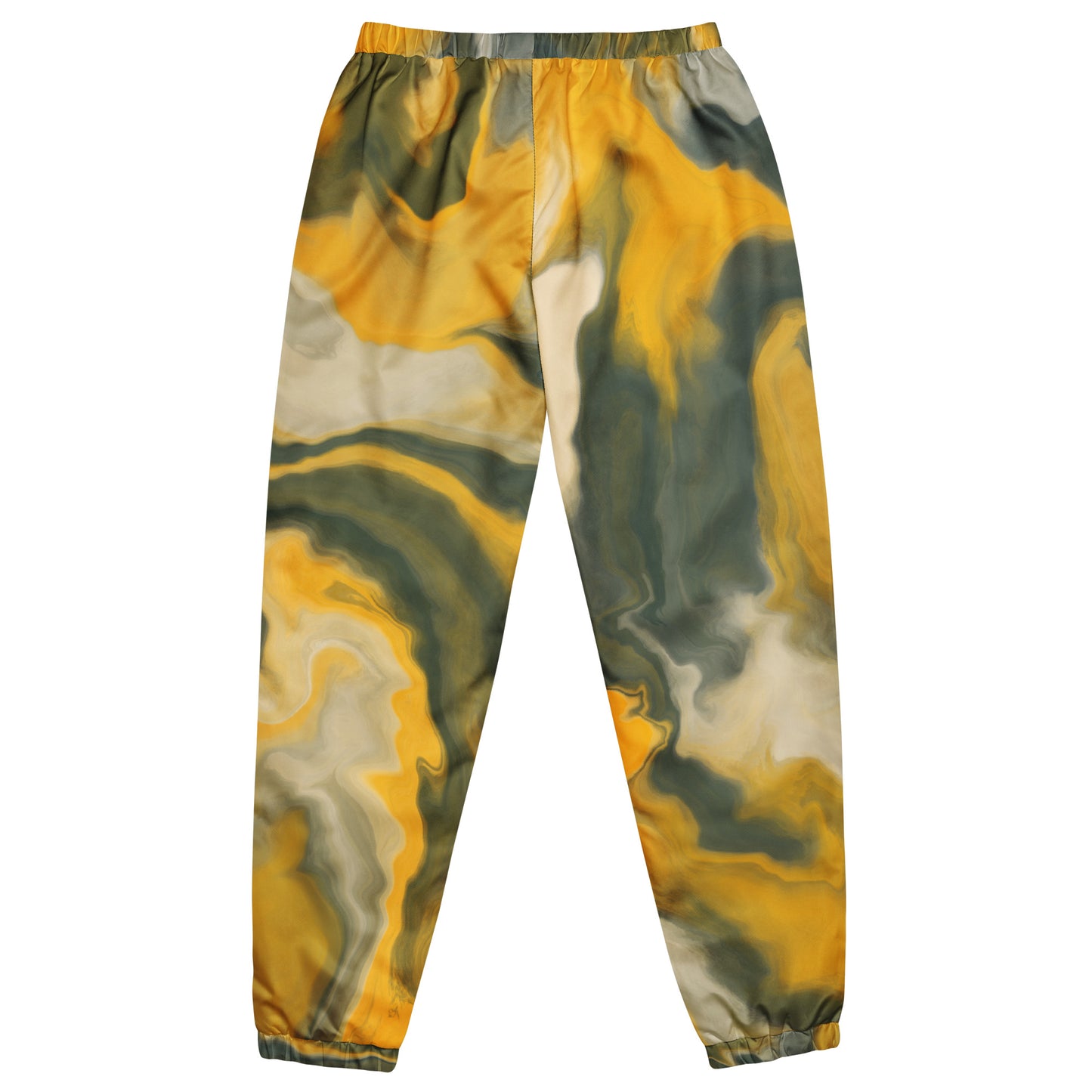 Smartmovezz Yellow Wave Track Pants