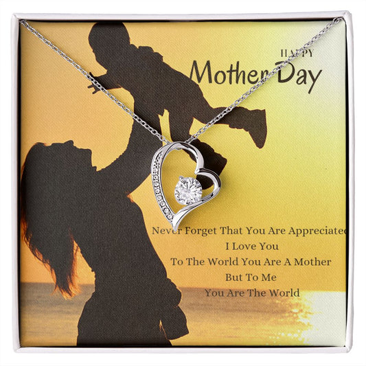 Mother's Day On Beach Forever Necklace Set