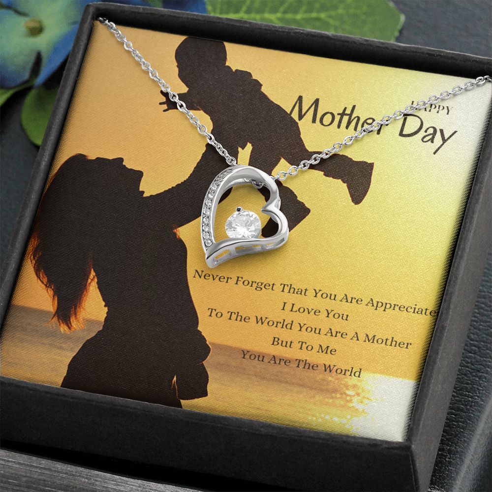 Mother's Day On Beach Forever Necklace Set