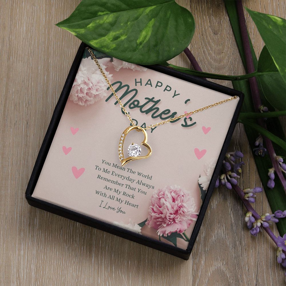 Mother's Day Flowers Forever Necklace Set