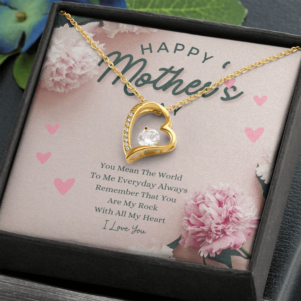 Mother's Day Flowers Forever Necklace Set