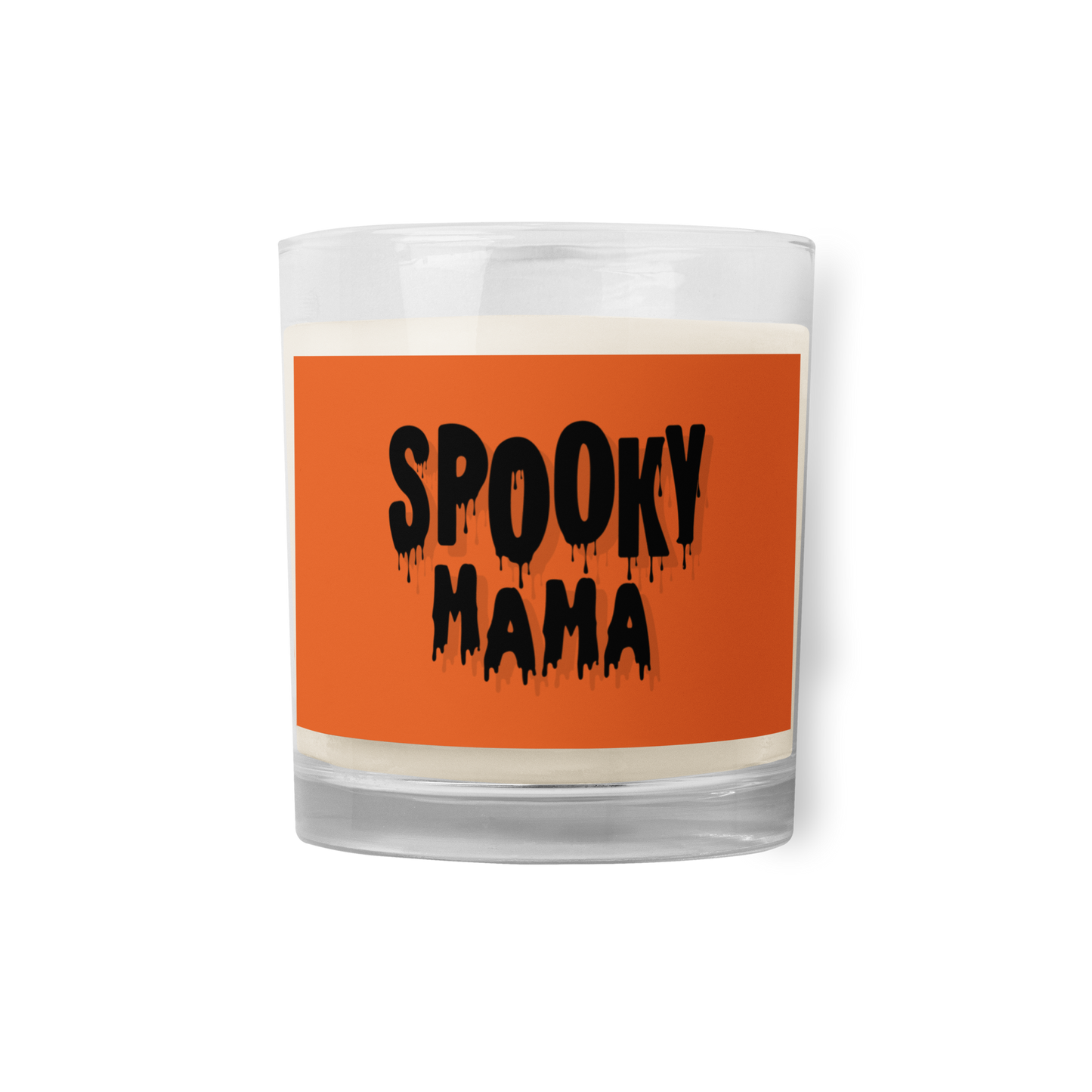 Spooky Mama Glass jar soy wax candle