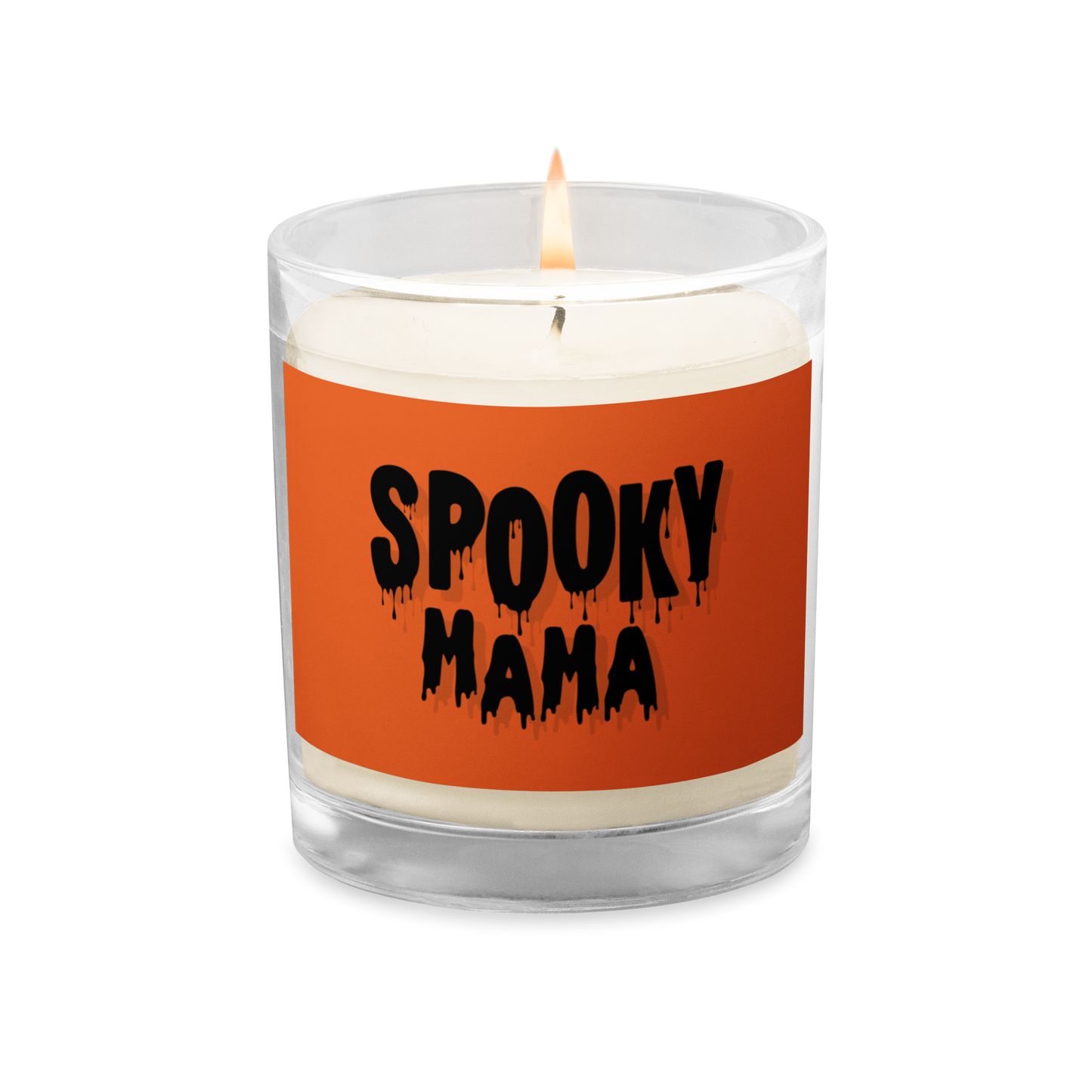 Spooky Mama Glass jar soy wax candle