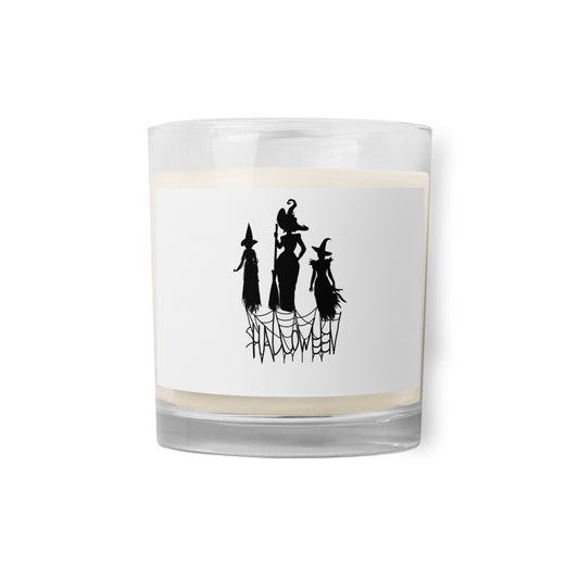 Halloween Witch Glass jar soy wax candle