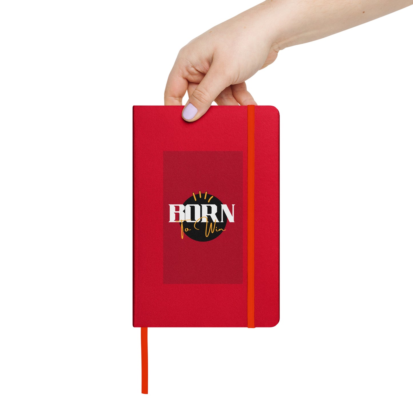 Hardcover bound notebook