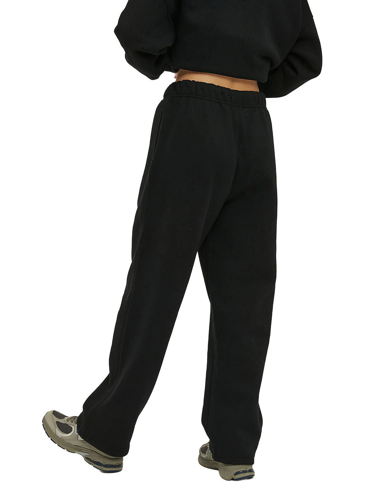 Sweatpants,Unisex,Streetwear,Straightleg