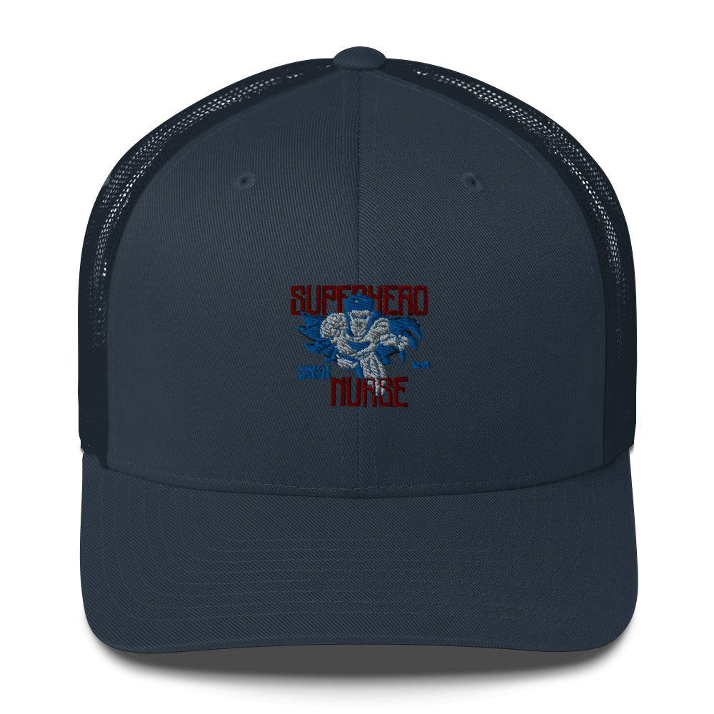 Superhero Nurse Trucker Cap