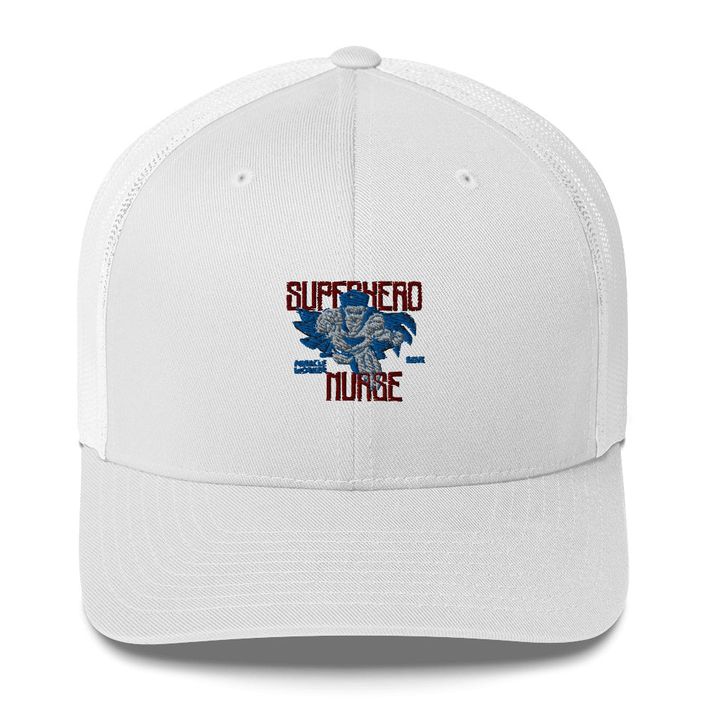 Superhero Nurse Trucker Cap