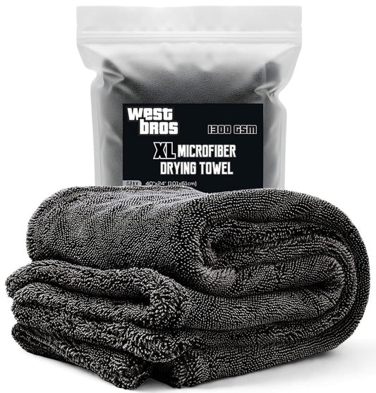 XL Microfiber Drying Towel 1300 GSM