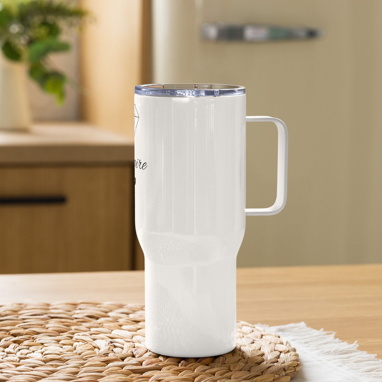 Billionaire Club Travel Mug with a Handle