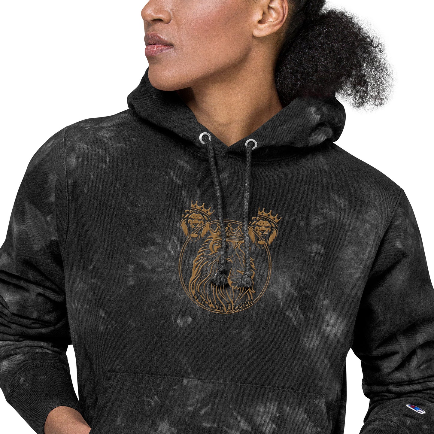 Dare to Dream Big Champion Tie-Dye Hoodie