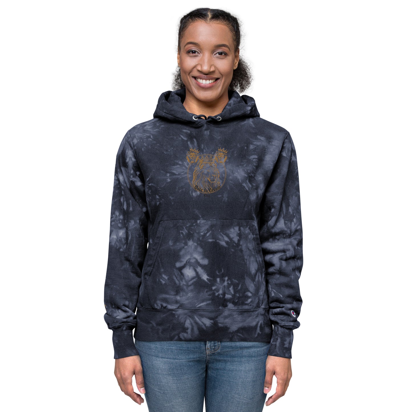 Dare to Dream Big Champion Tie-Dye Hoodie