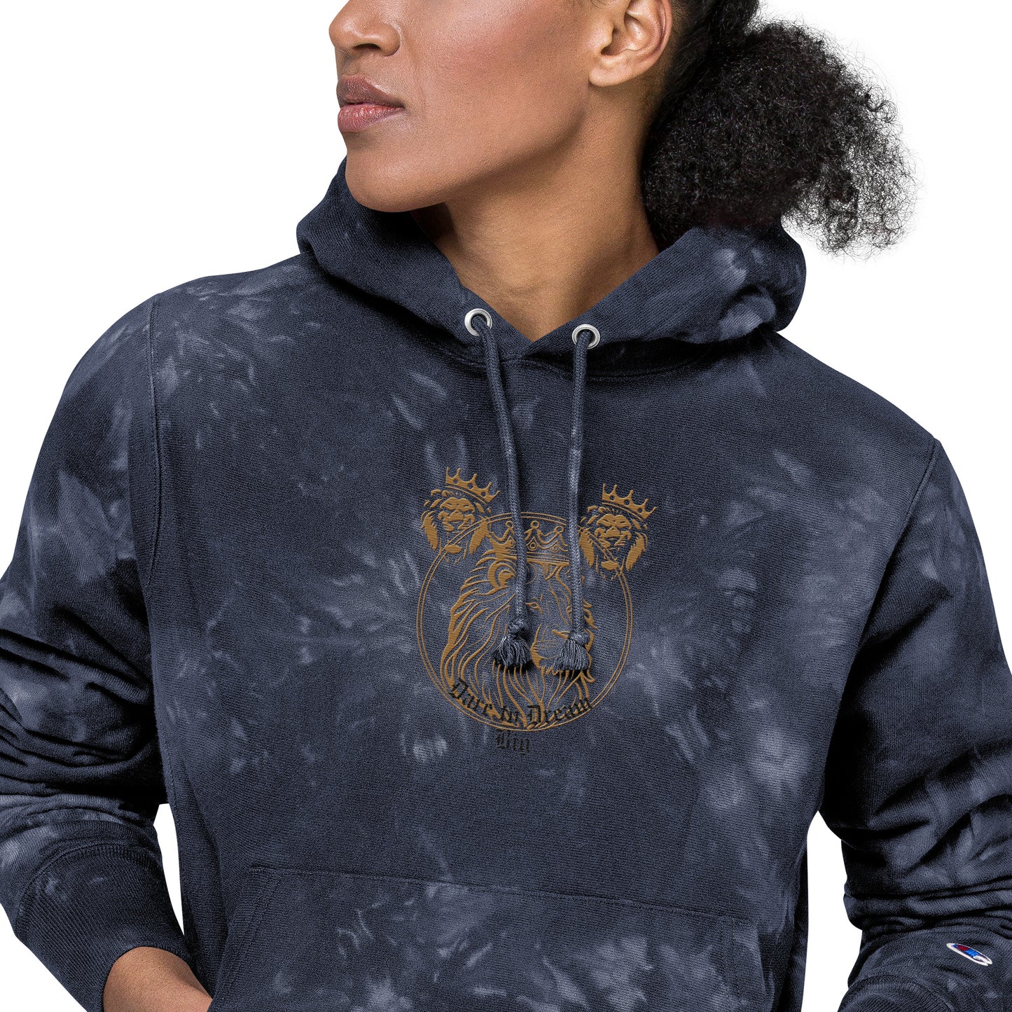 Dare to Dream Big Champion Tie-Dye Hoodie