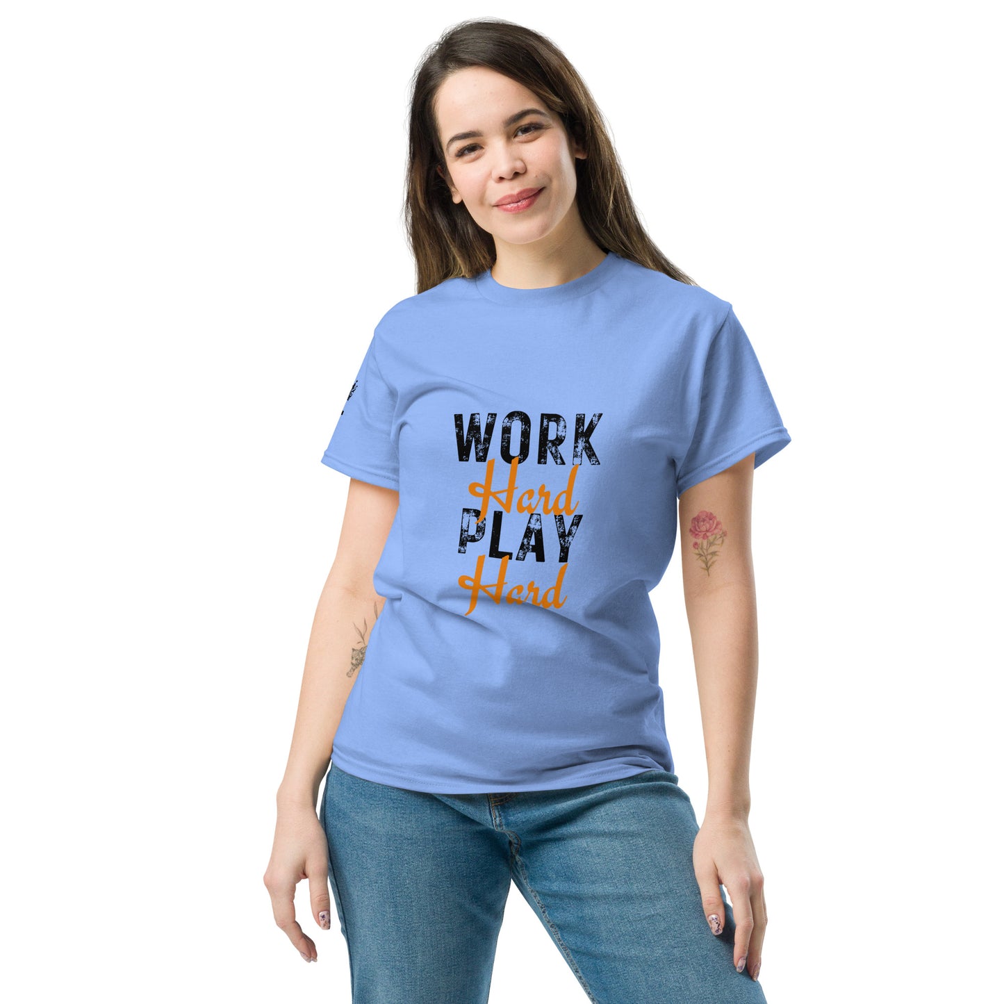 Work Hard Play Hard Classic Tee