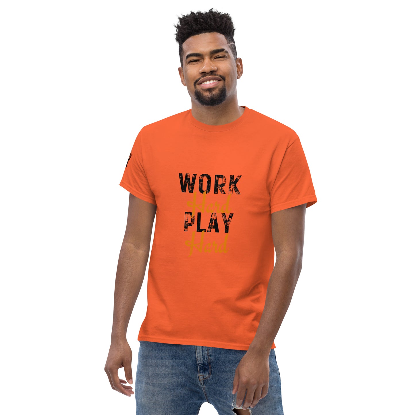 Work Hard Play Hard Classic Tee