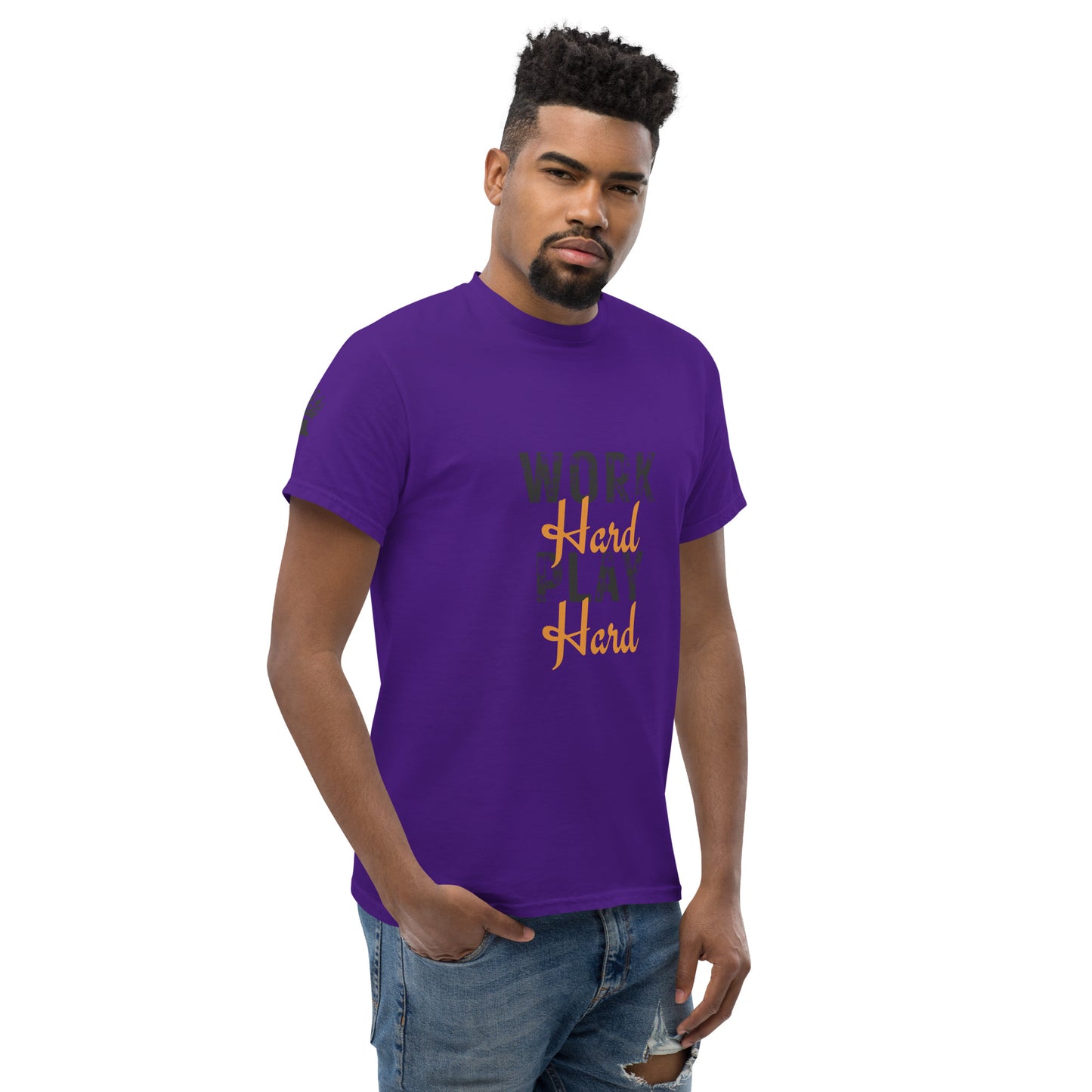 Work Hard Play Hard Classic Tee