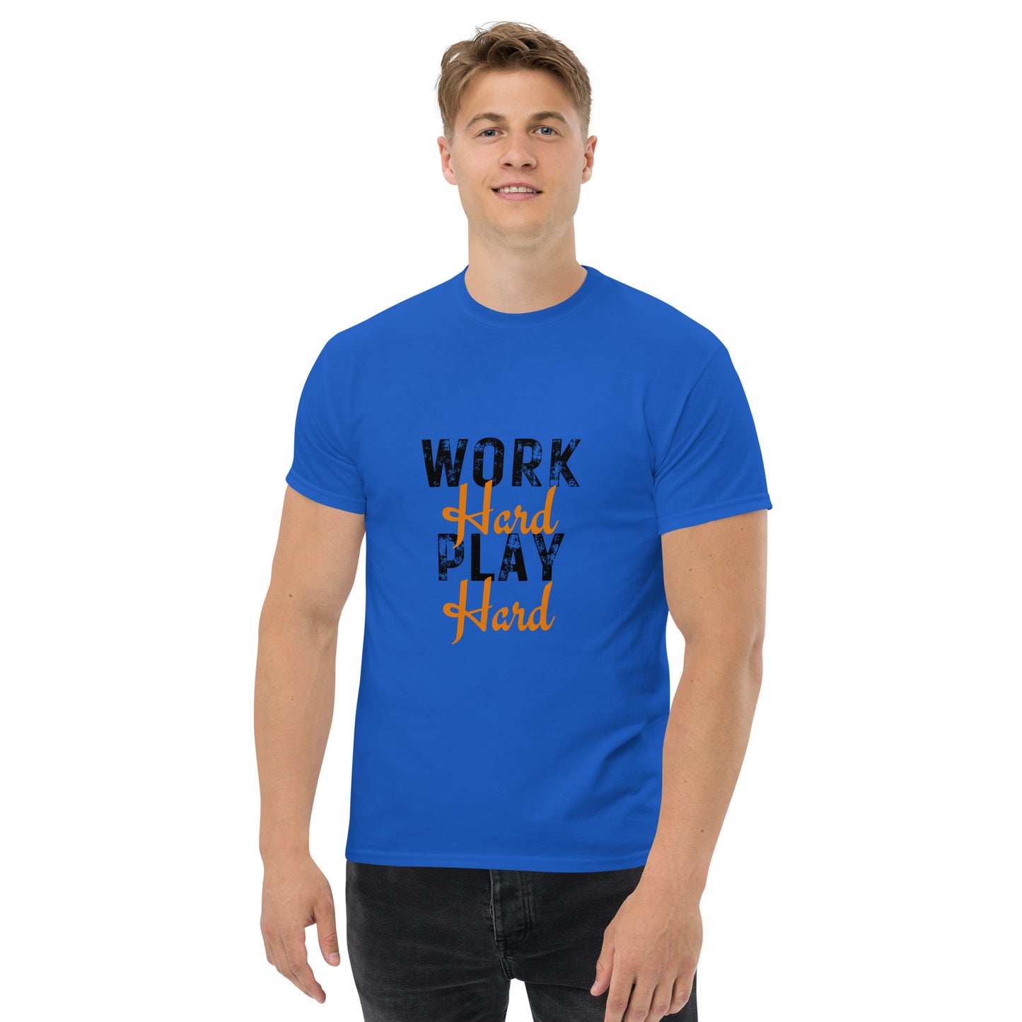 Work Hard Play Hard Classic Tee