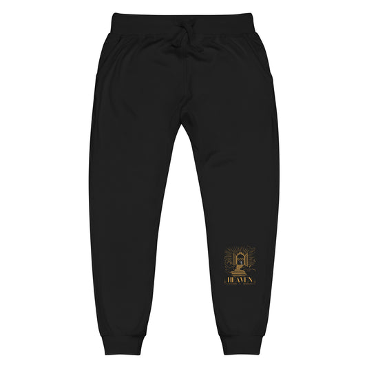 Heaven Gates fleece sweatpants Blk