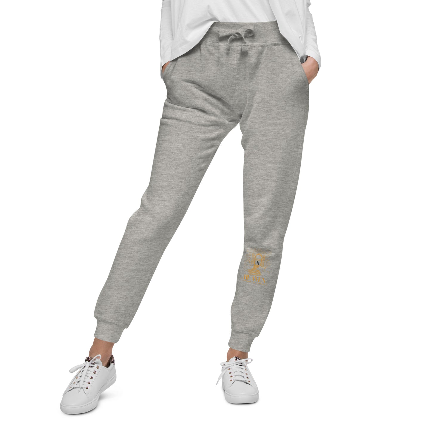 Heaven Gates fleece sweatpants Blk