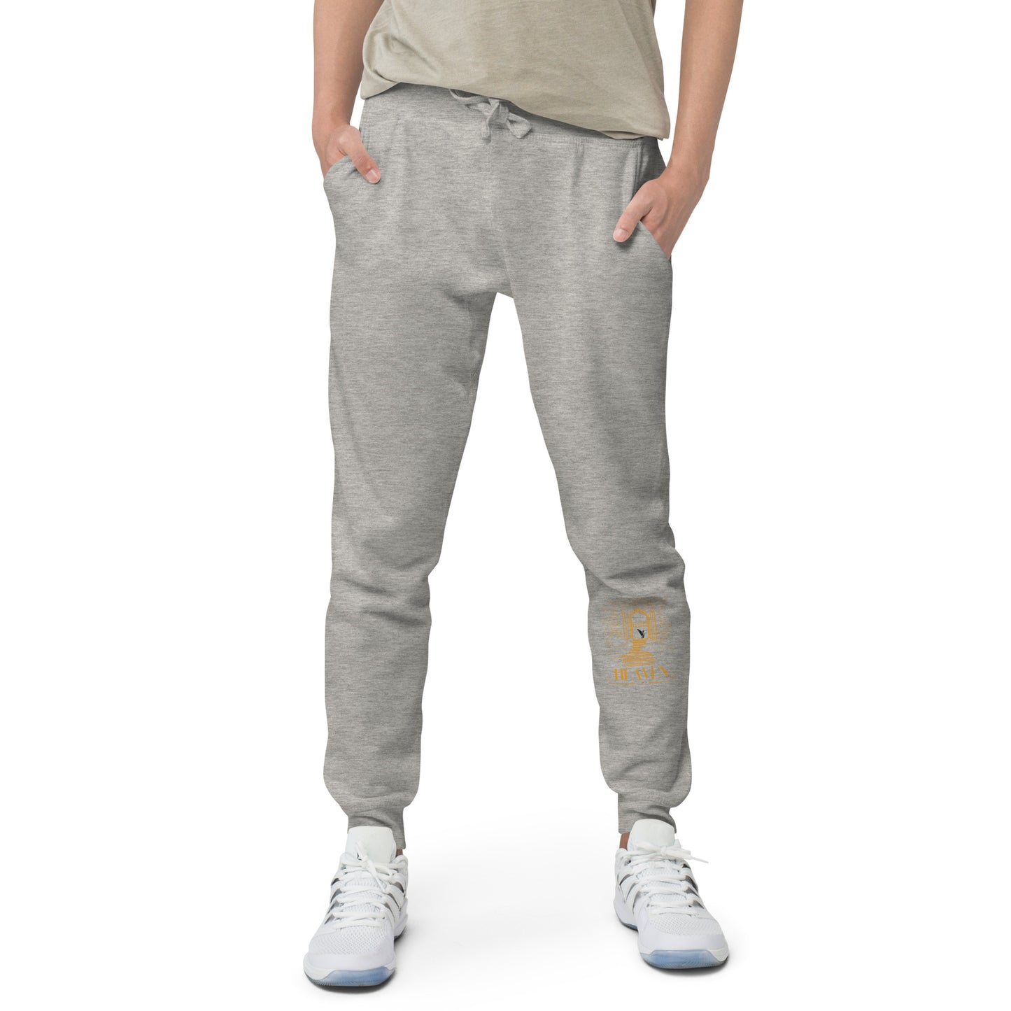 Heaven Gates fleece sweatpants Blk