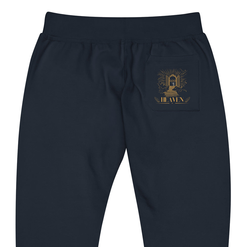 Heaven Gates fleece sweatpants Blk