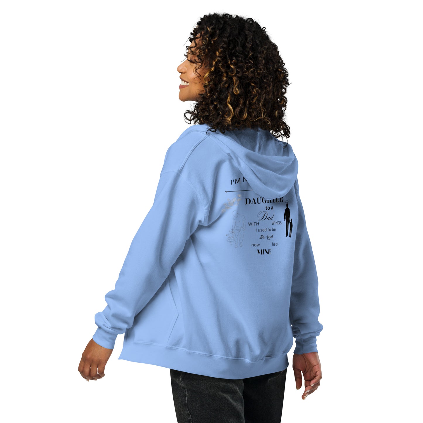 Angel Daughter Heavy Blend Zip Hoodie