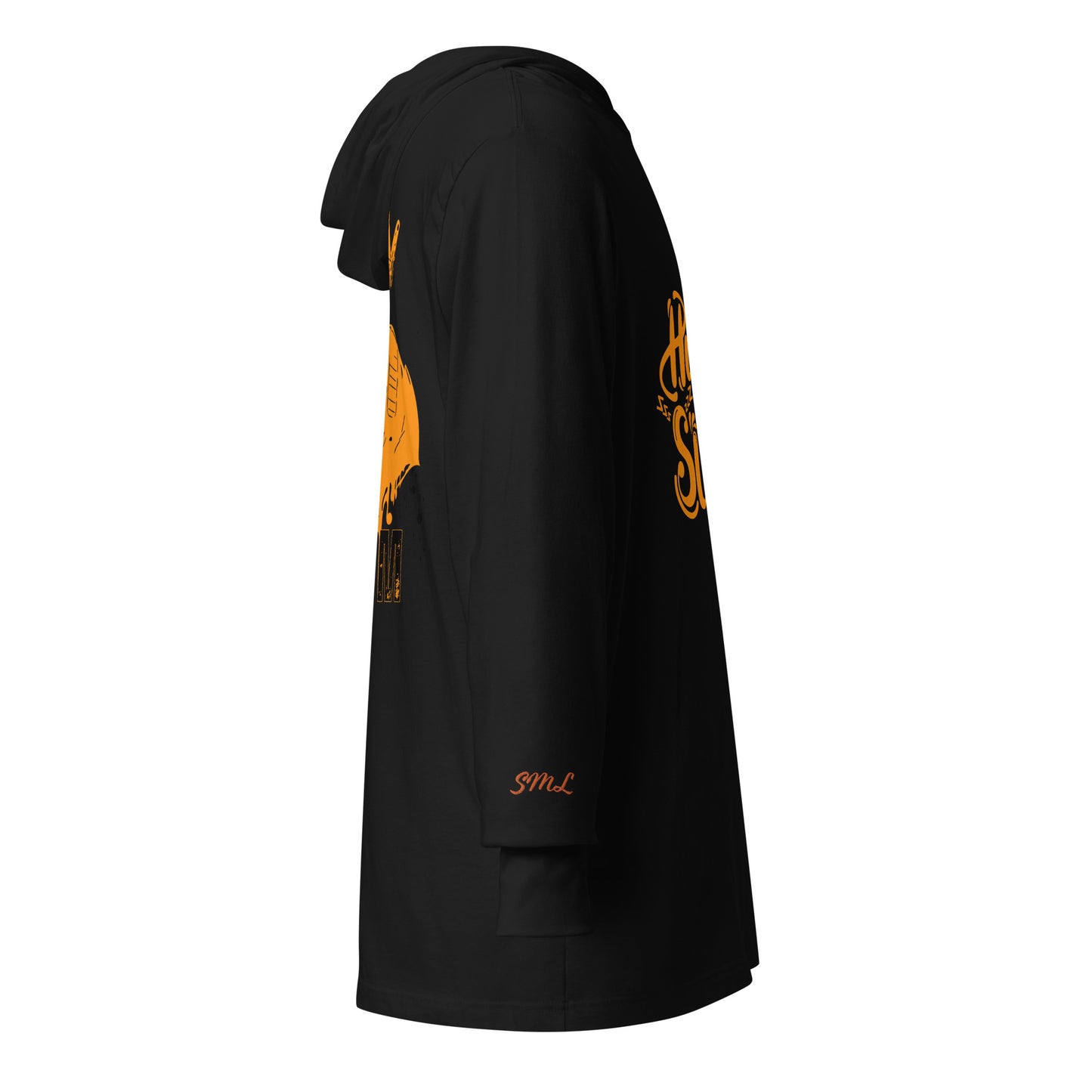 Freedom Hooded long-sleeve tee