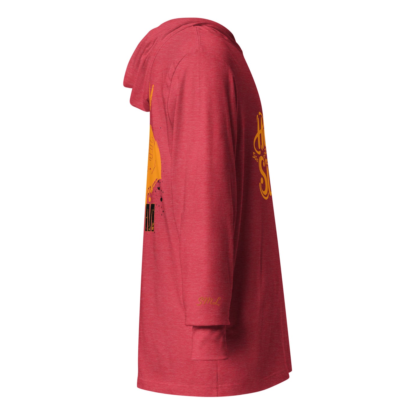 Freedom Hooded long-sleeve tee