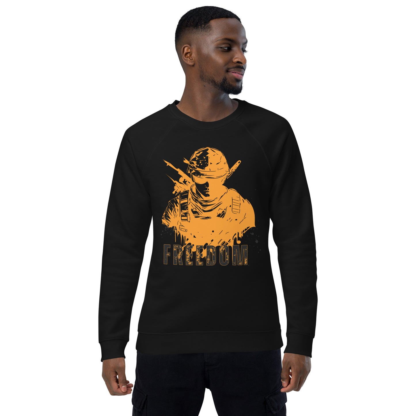 Freedom Organic Raglan Sweatshirt