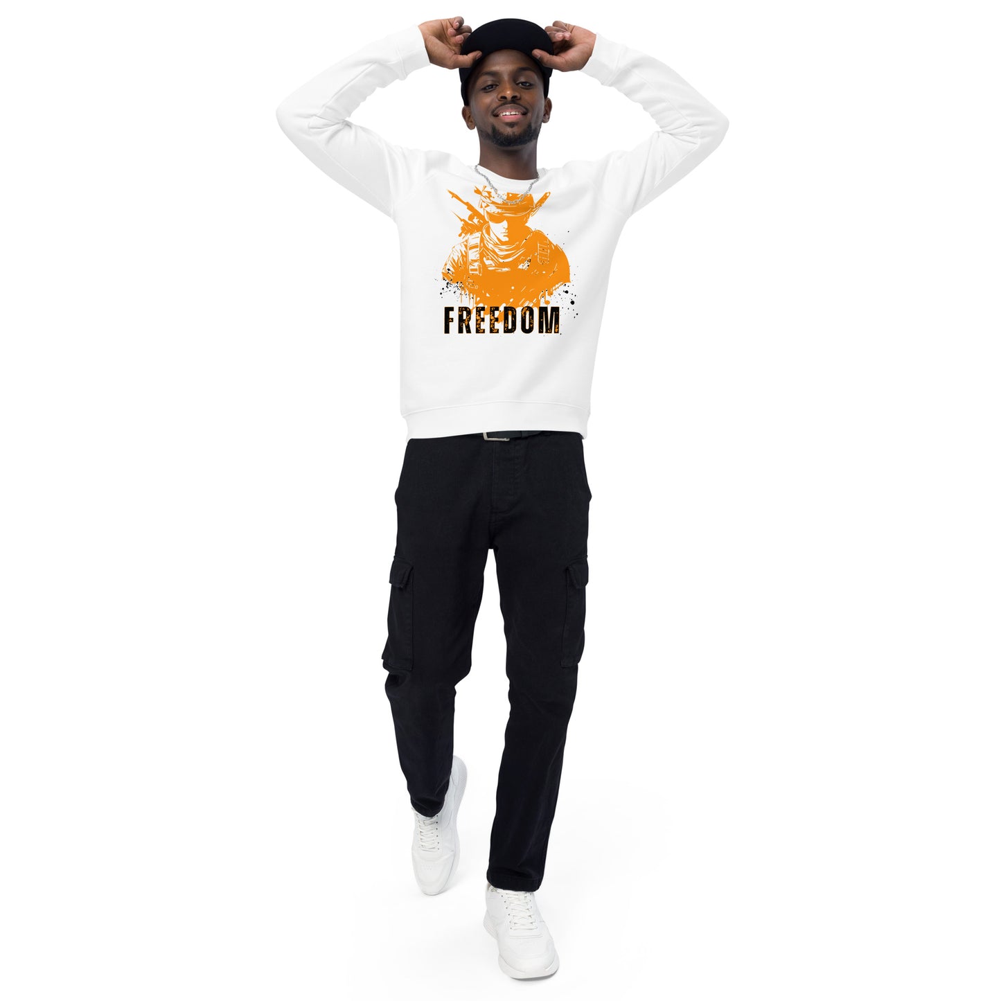 Freedom Organic Raglan Sweatshirt