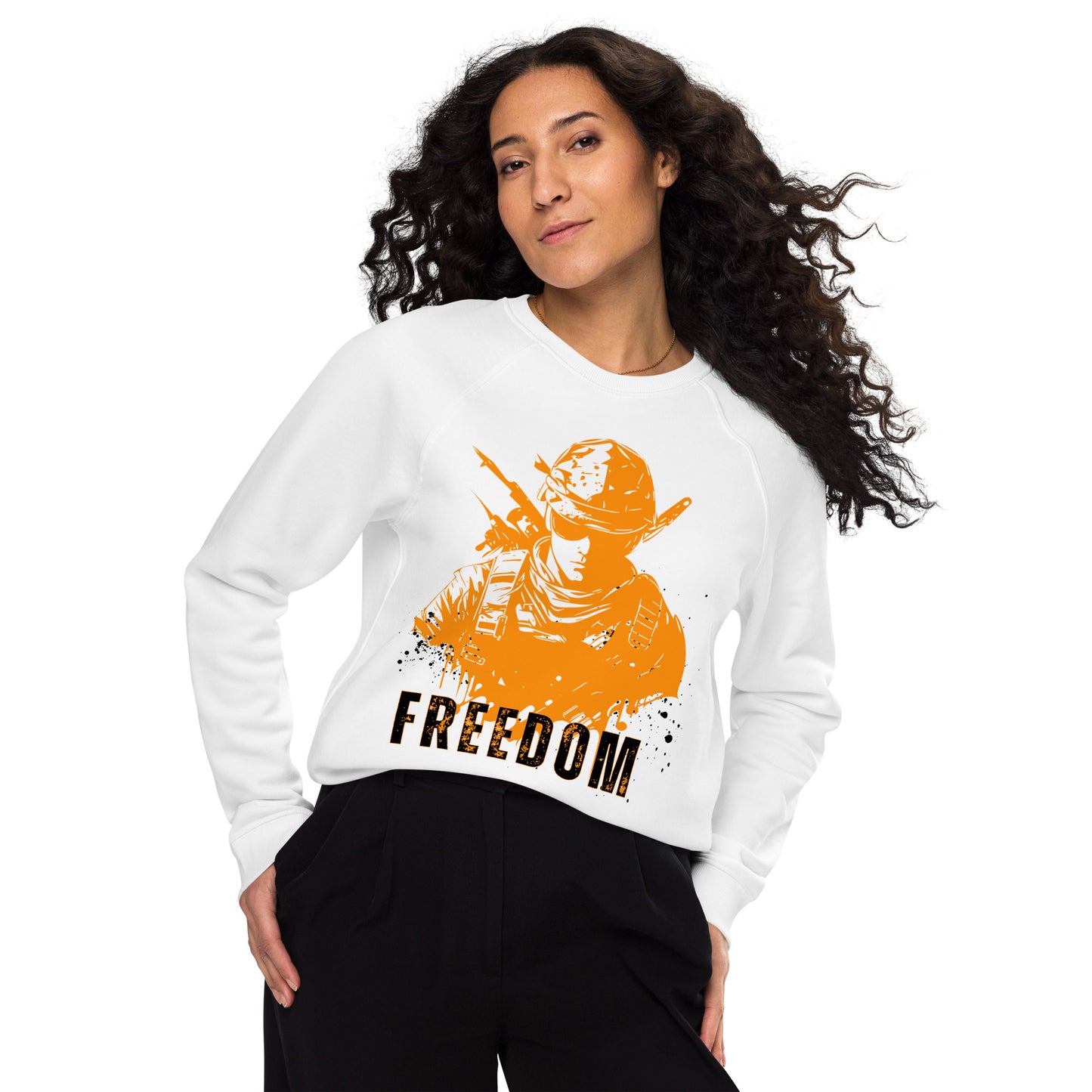 Freedom Organic Raglan Sweatshirt