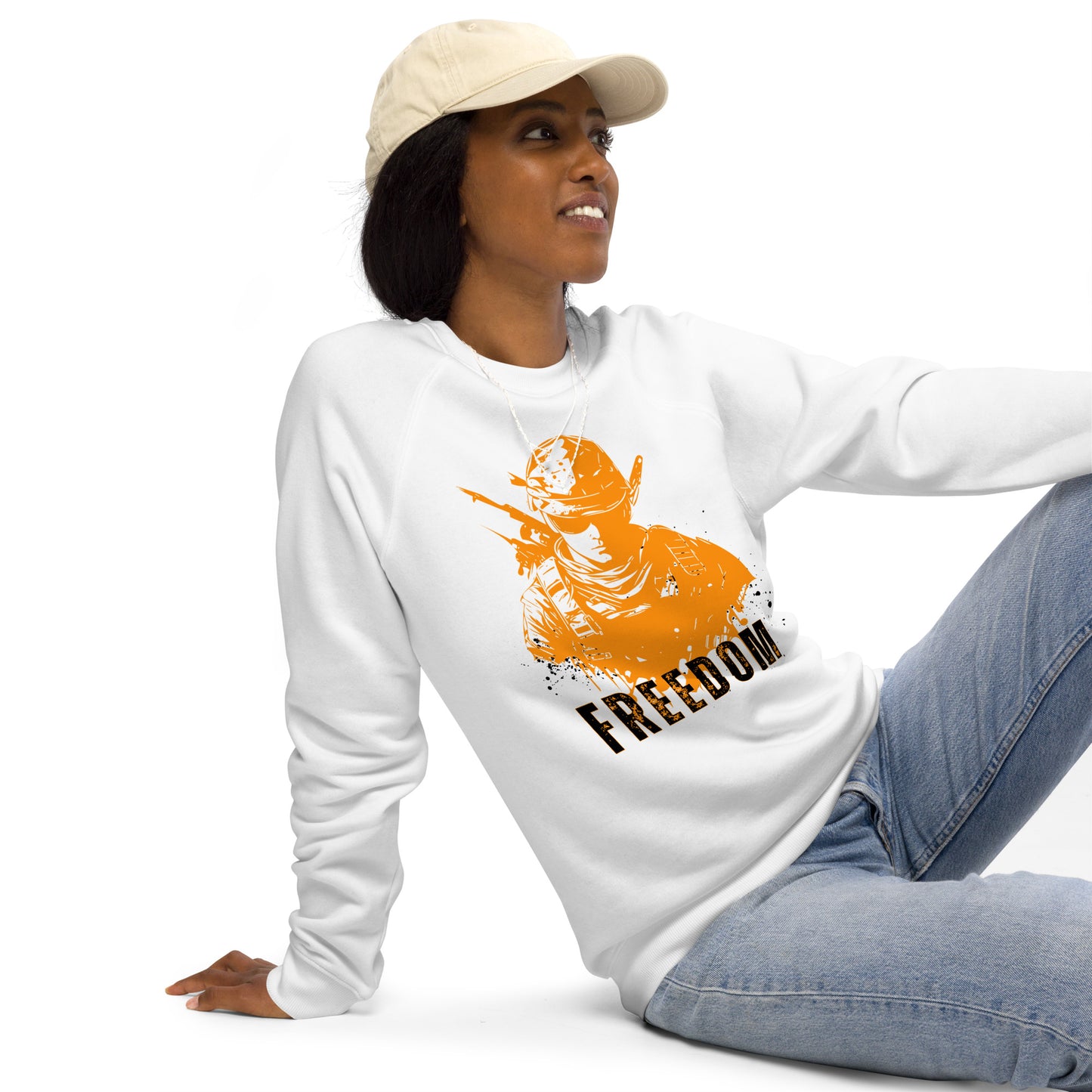 Freedom Organic Raglan Sweatshirt