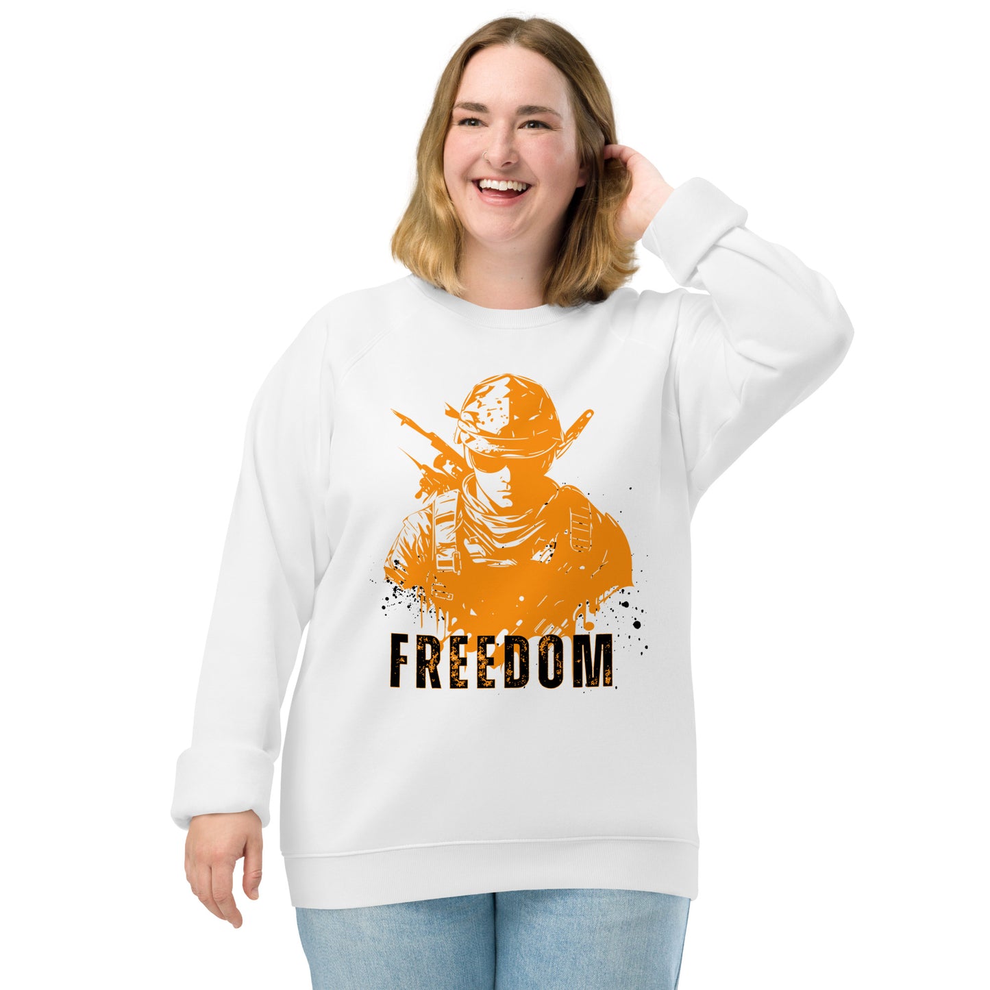 Freedom Organic Raglan Sweatshirt