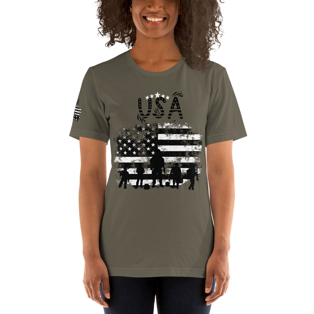 USA Flag T-shirts