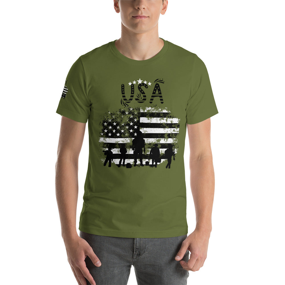 USA Flag T-shirts