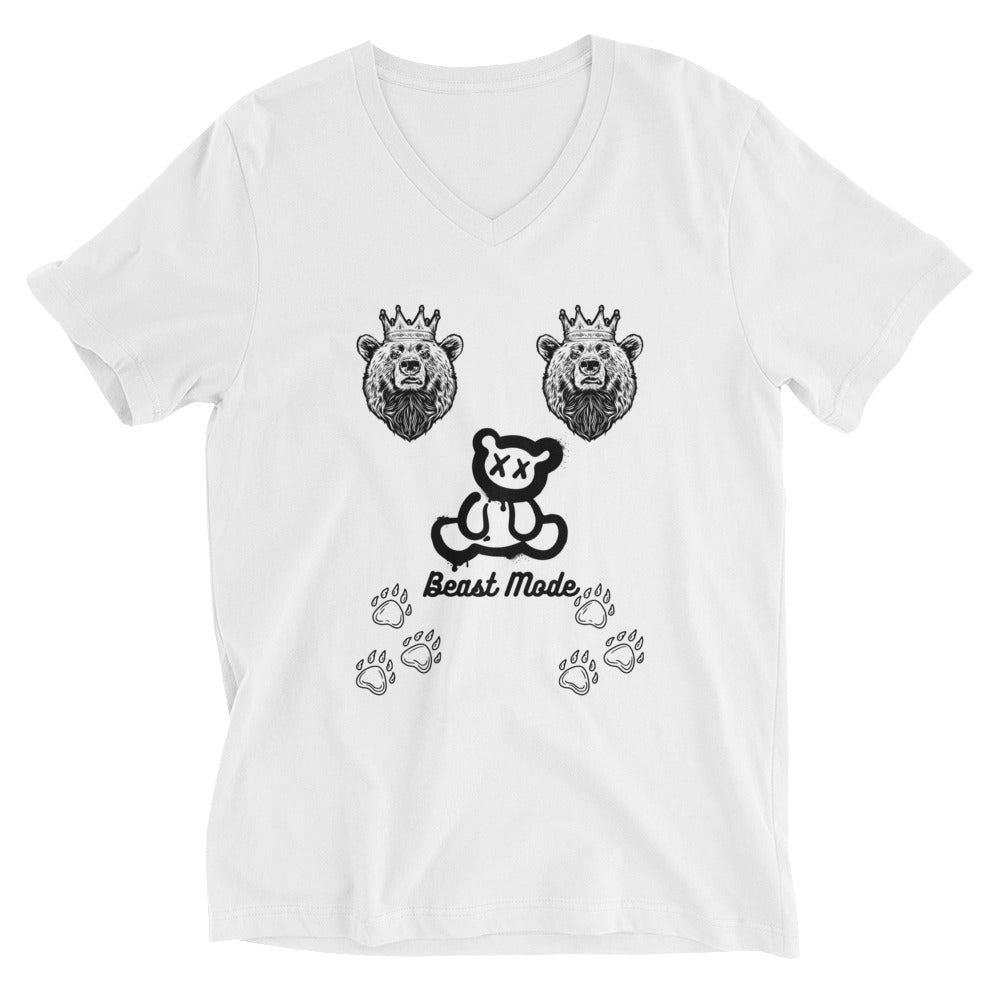 Beast Mode Short Sleeve V-Neck T-Shirt