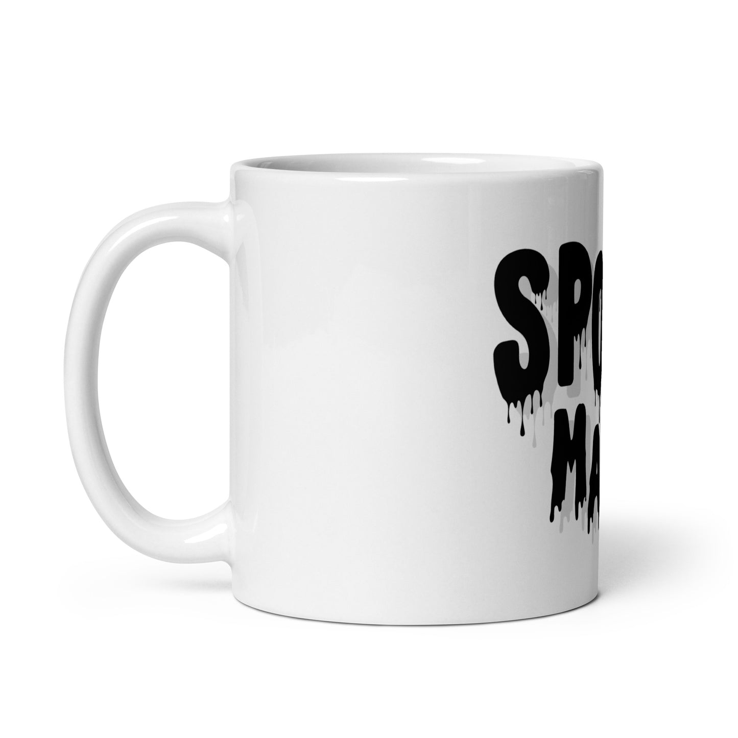 Spooky Mama White Glossy Mug