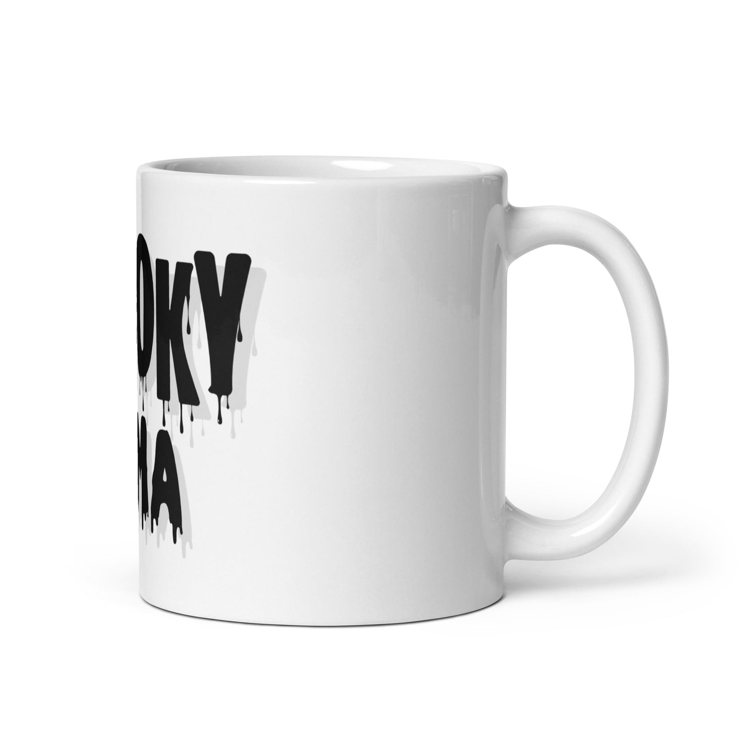 Spooky Mama White Glossy Mug