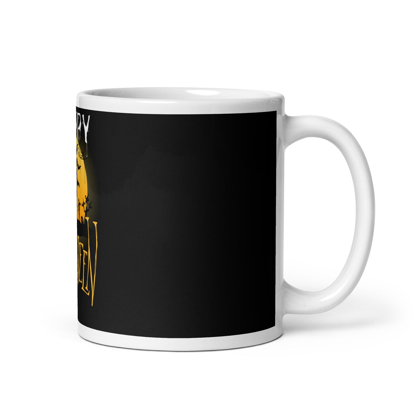 Happy Halloween White Glossy Mug