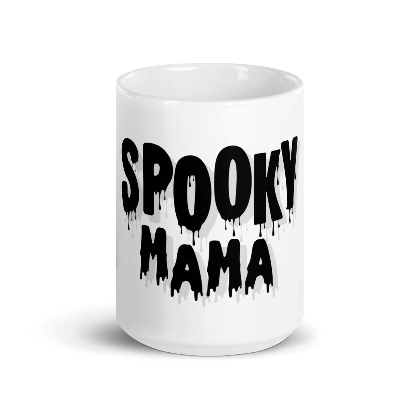 Spooky Mama White Glossy Mug